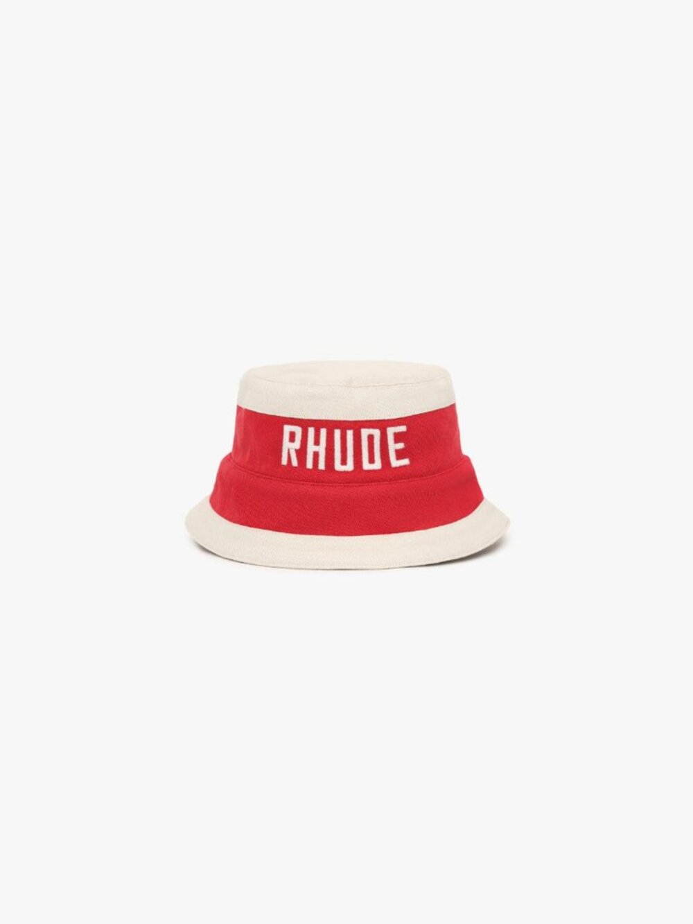 NWT Rhude East Hampton White Cream Bucket Hat